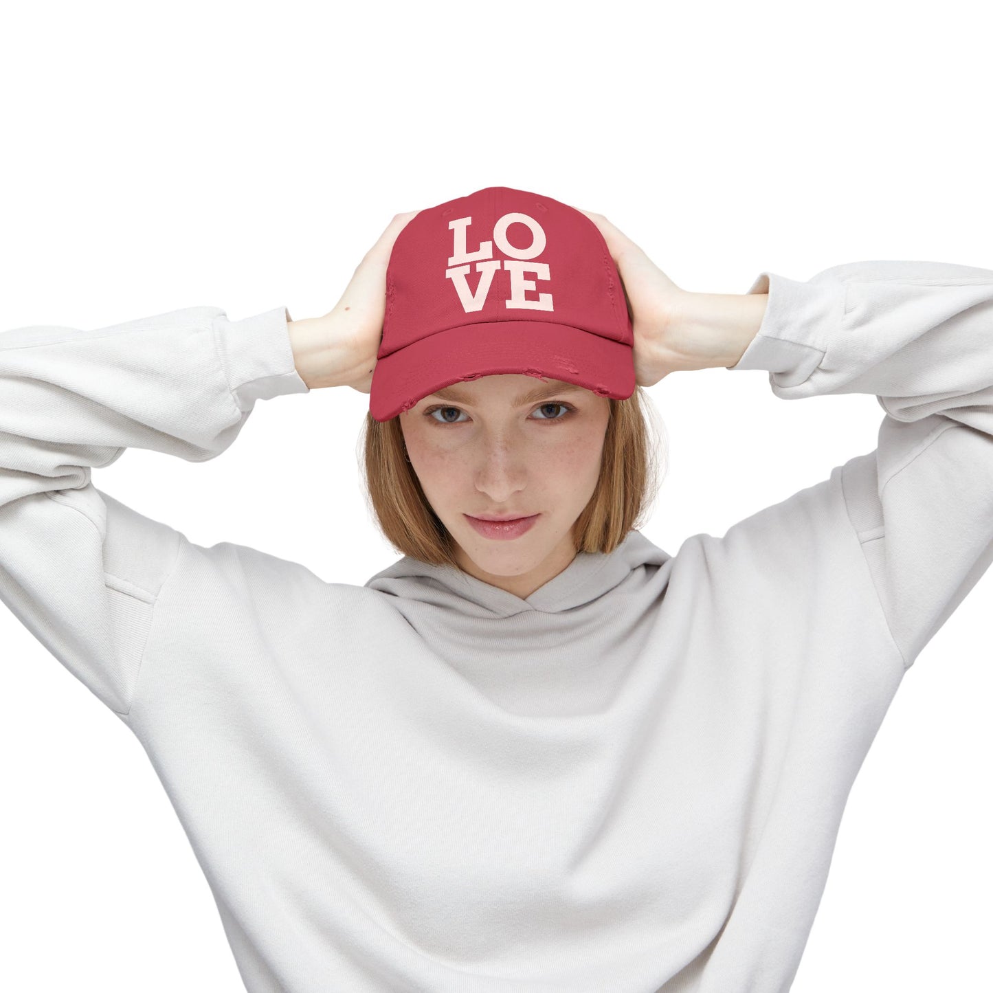 Love Cap - Distressed Baseball Hat Gift