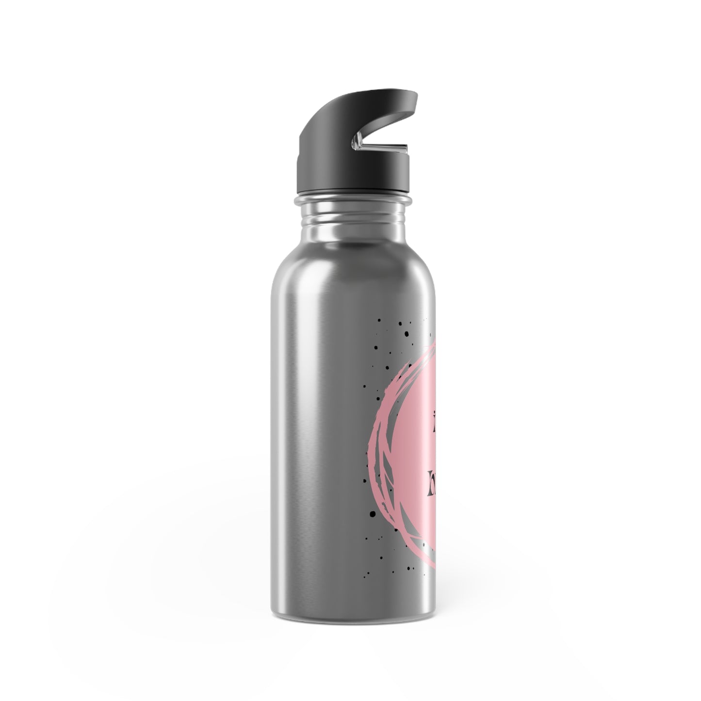 Inspirational Stainless Steel Water Bottle - 20oz "I Am Brave"