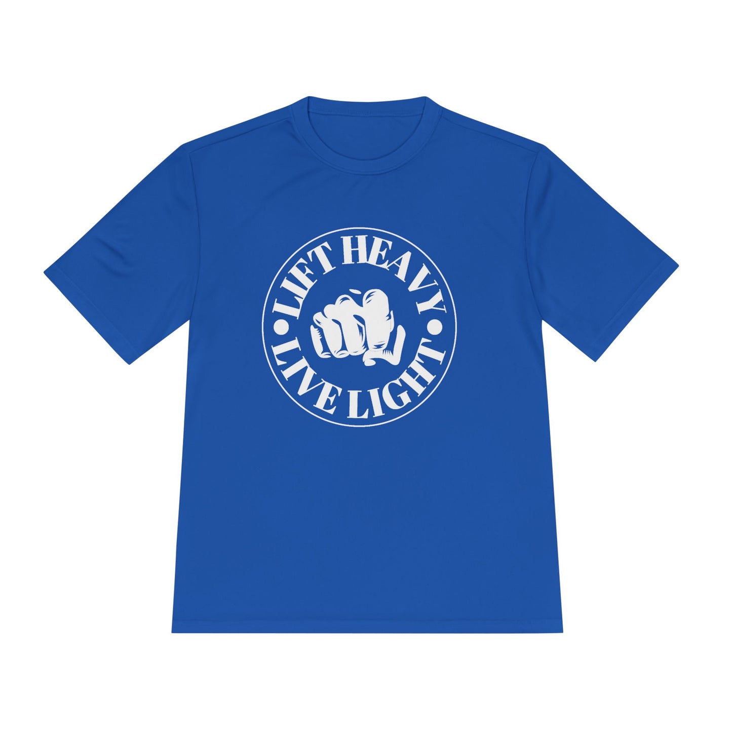 Lift Heavy Unisex Moisture Wicking Tee - Performance Fitness Shirt