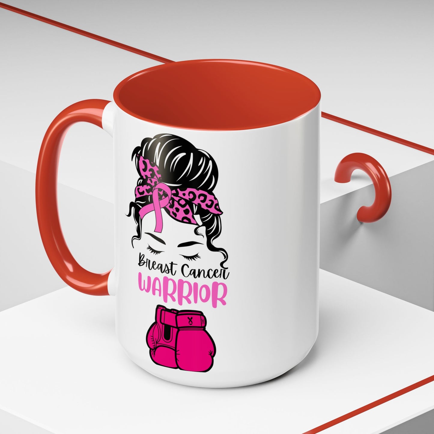Chic Accent Coffee Mug with Bold Design, Unique Gift for Coffee Lovers, Stylish Kitchen Decor, Perfect for Birthdays & Anniversaries