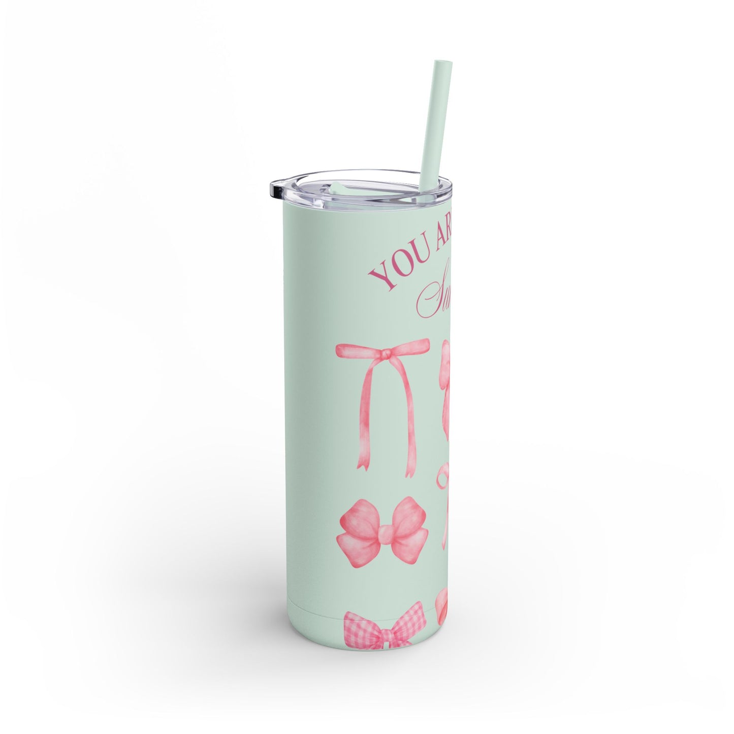 You Are a Born Survivor Tumbler | Cancer Warrior Pink Ribbon Gift