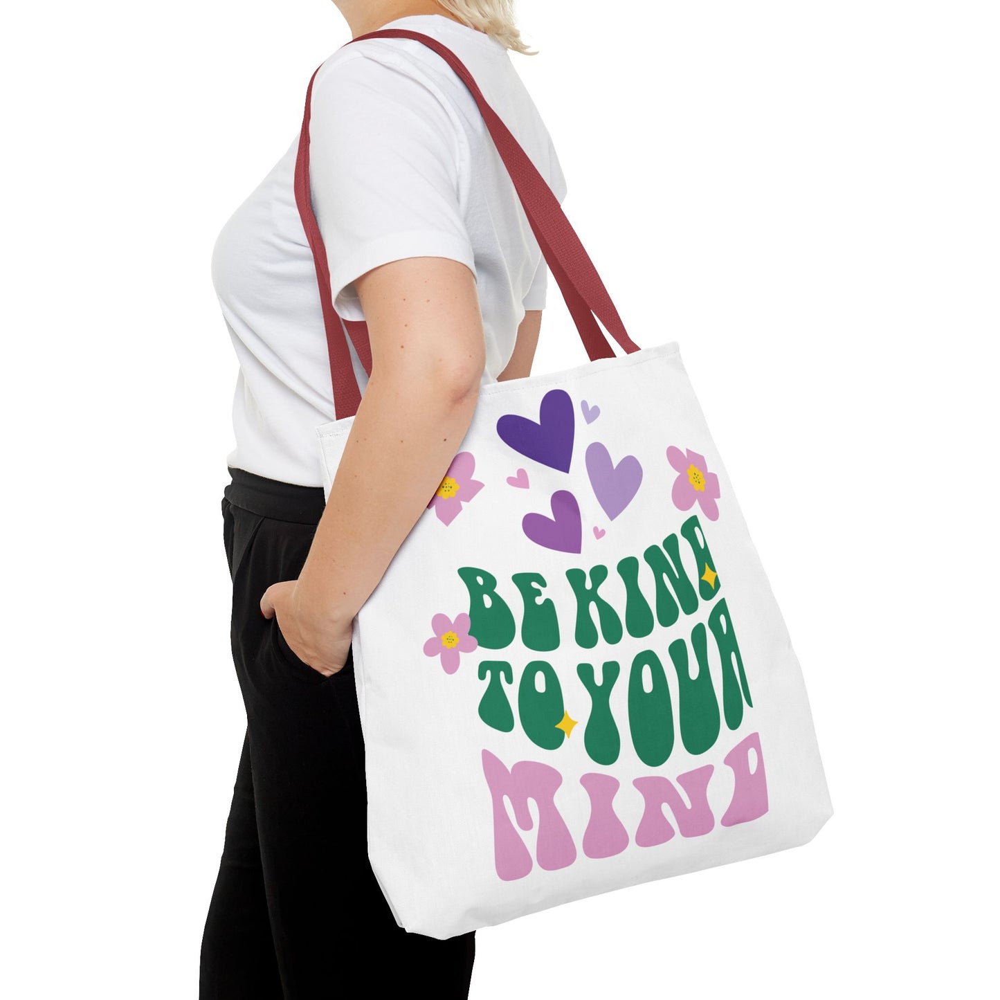 Be Kind To Your Mind Tote Bag, Mental Health Tote Bag, Motivational Gifts, Inspirational Tote Bag, Awareness Tote Bag