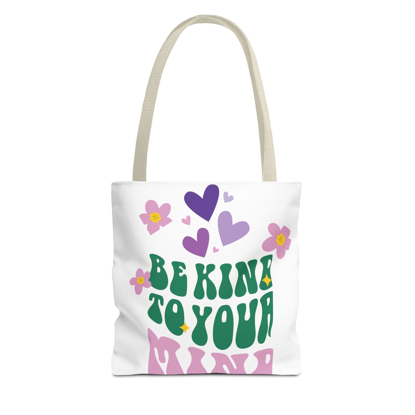 Be Kind To Your Mind Tote Bag, Mental Health Tote Bag, Motivational Gifts, Inspirational Tote Bag, Awareness Tote Bag