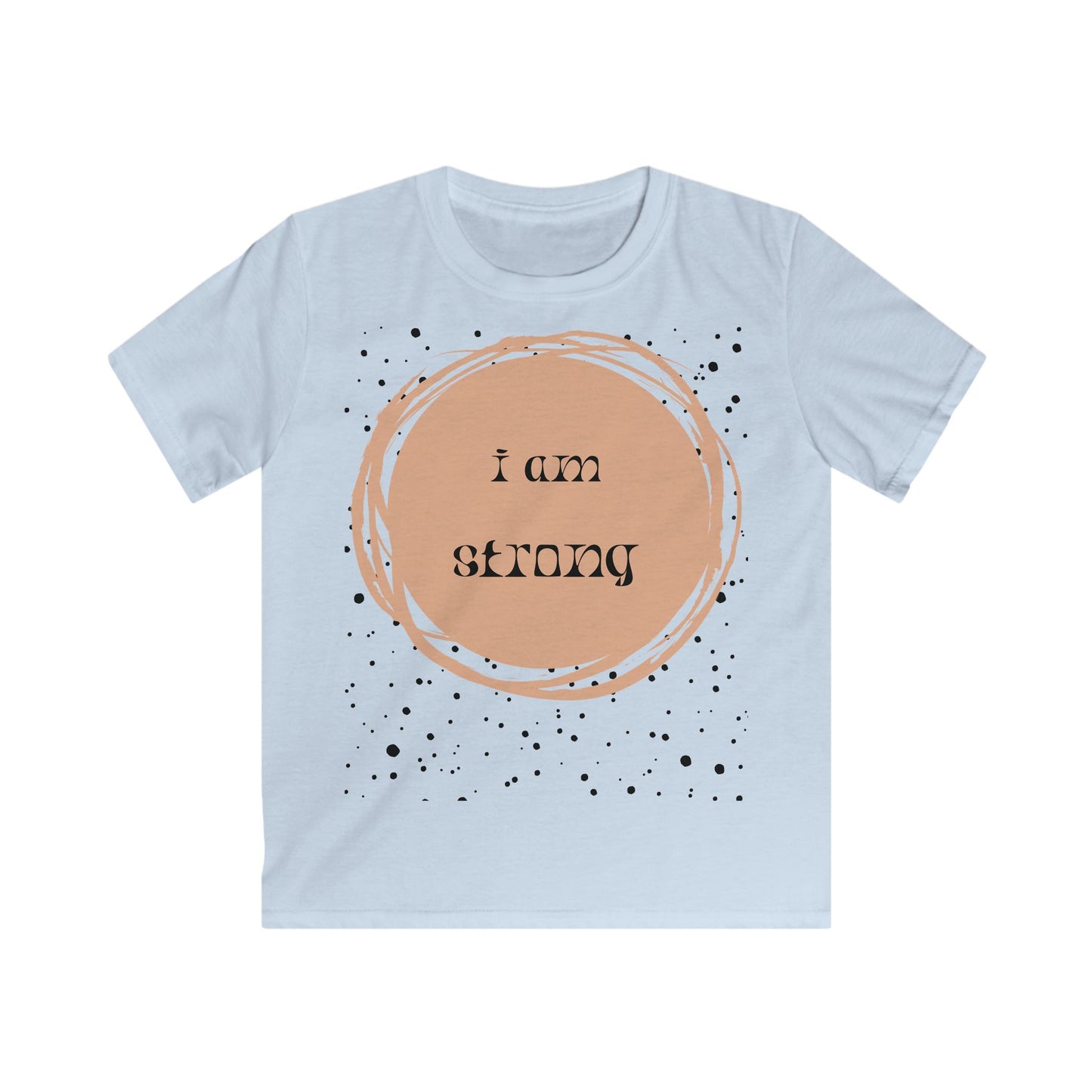 Kids Tee I am strong
