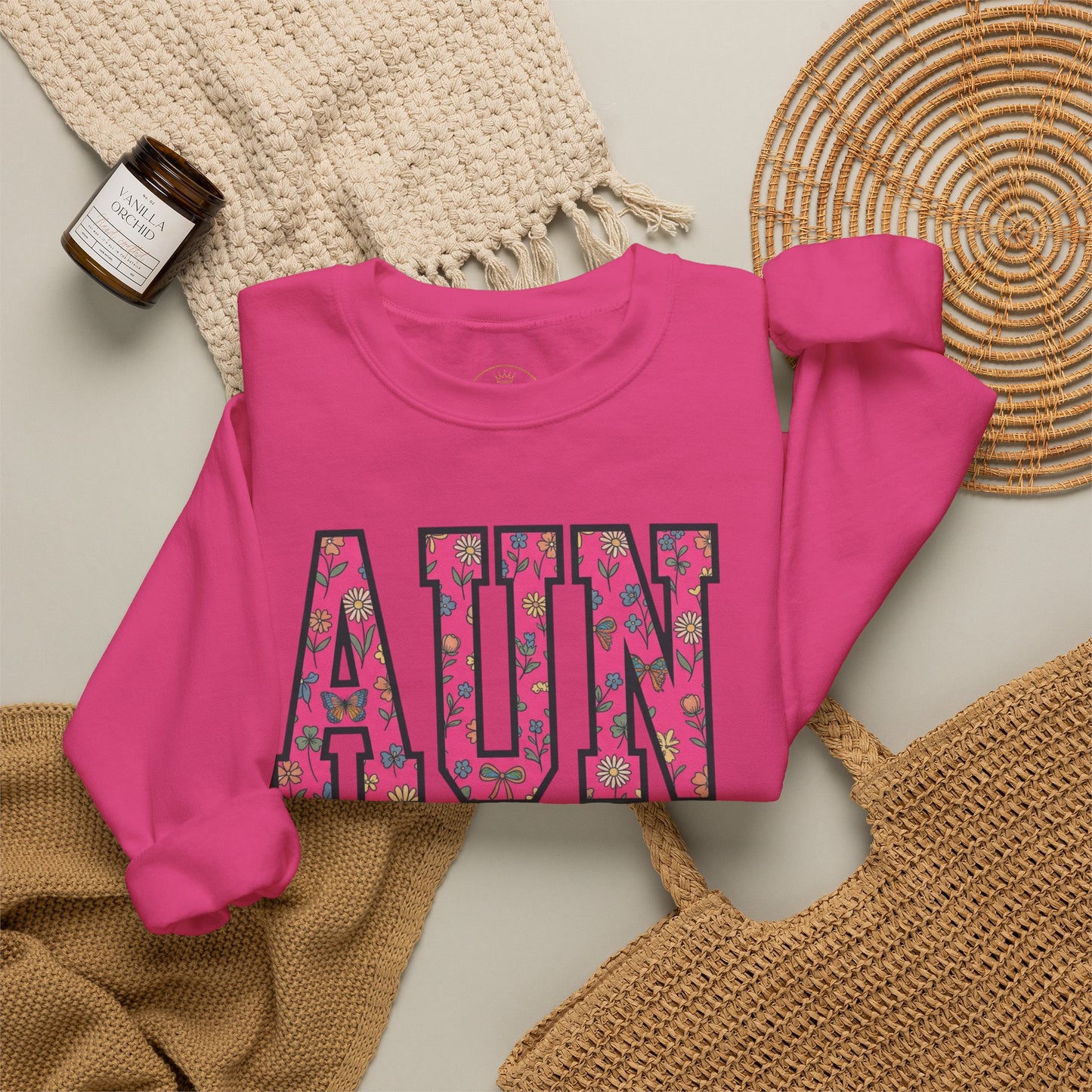 AUNTIE varsity letters sweatshirt | Auntie family pride