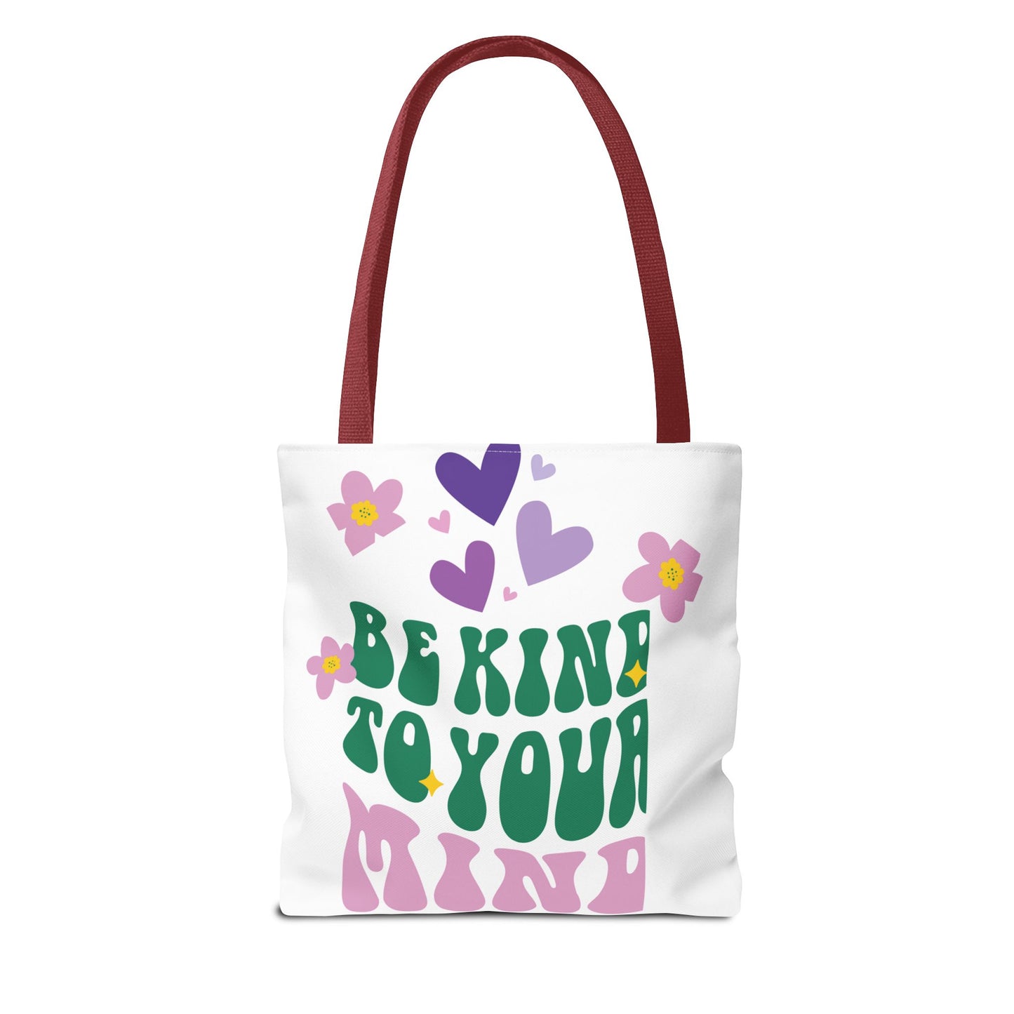 Be Kind To Your Mind Tote Bag, Mental Health Tote Bag, Motivational Gifts, Inspirational Tote Bag, Awareness Tote Bag