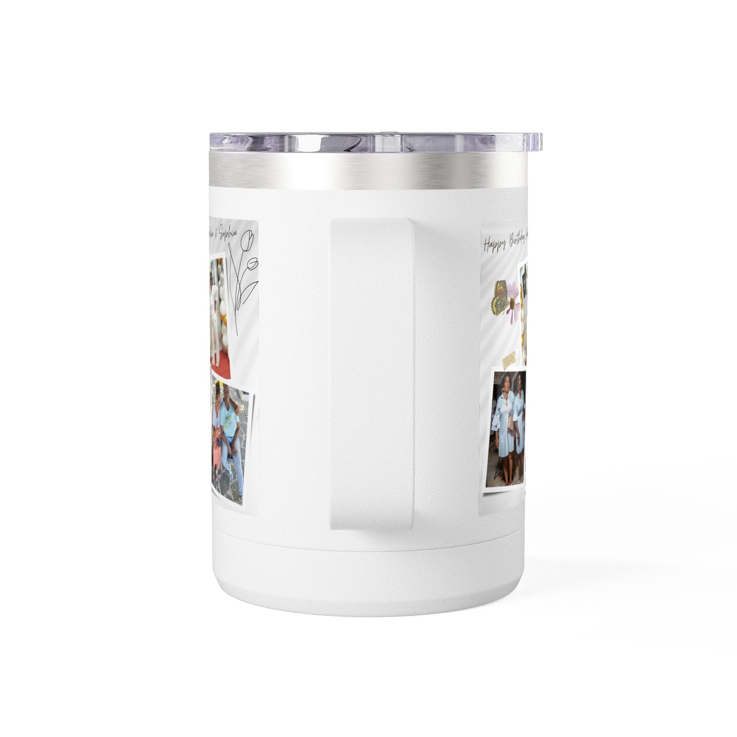 Custom Coffee Tumbler - Personalized Birthday Mug Gift