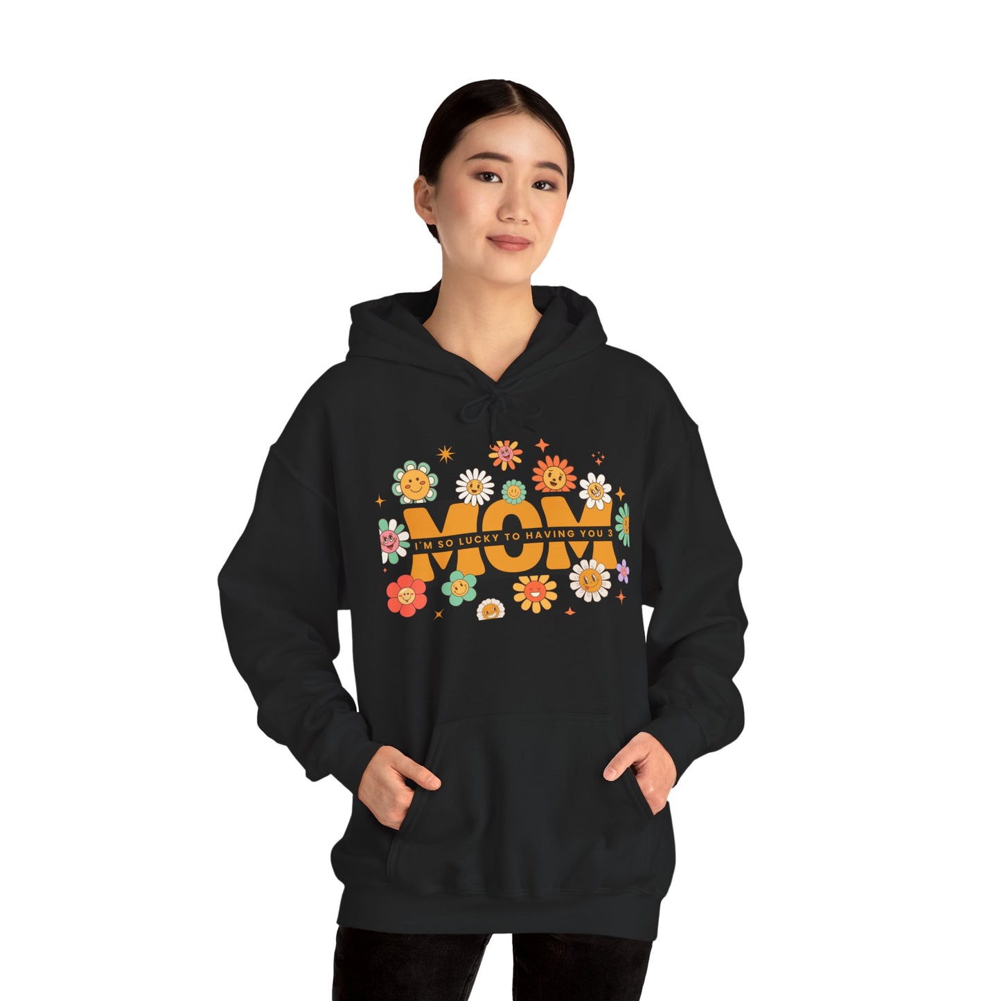 Floral Mom Hoodie | Mother's Day Gift | Cozy Sweatshirt