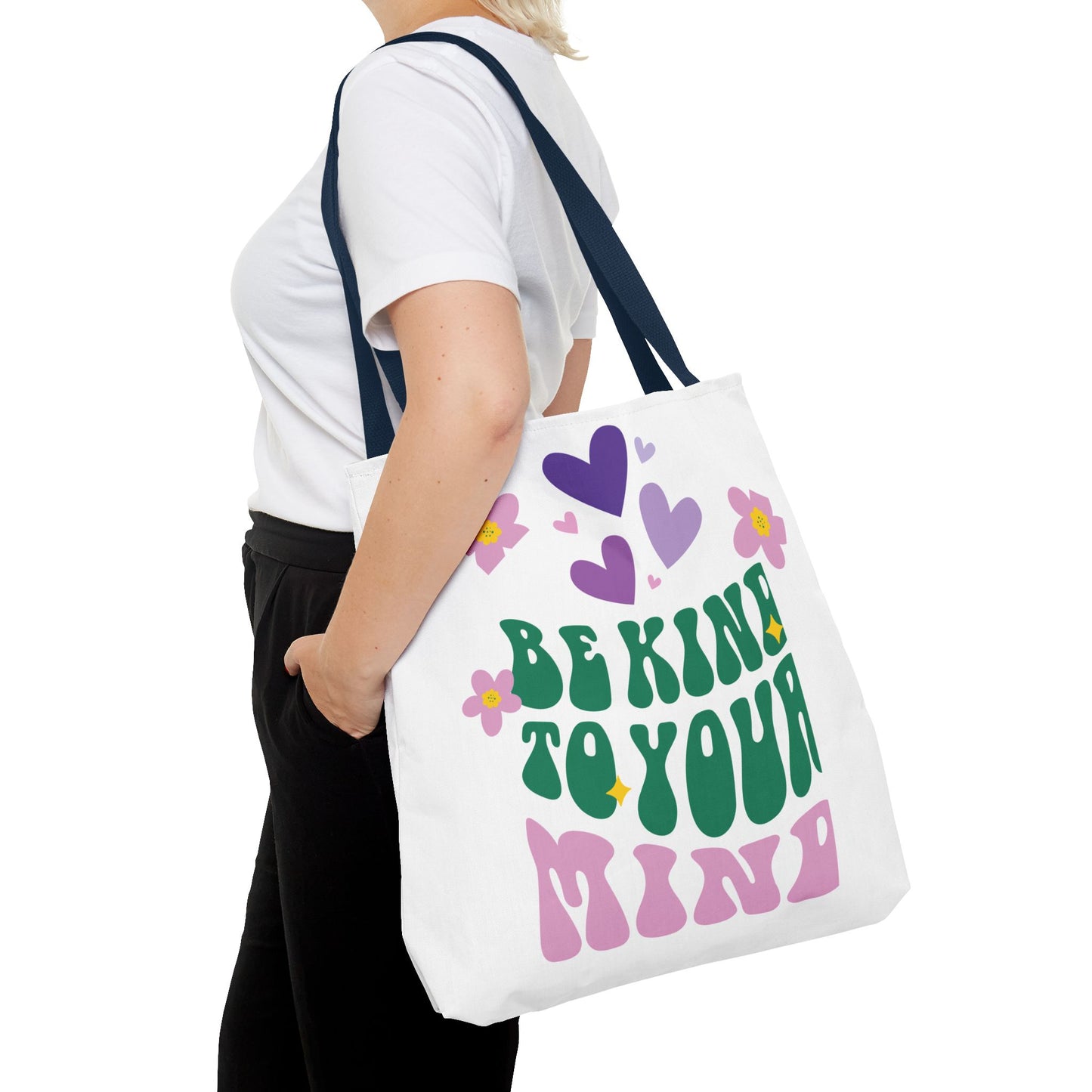 Be Kind To Your Mind Tote Bag, Mental Health Tote Bag, Motivational Gifts, Inspirational Tote Bag, Awareness Tote Bag