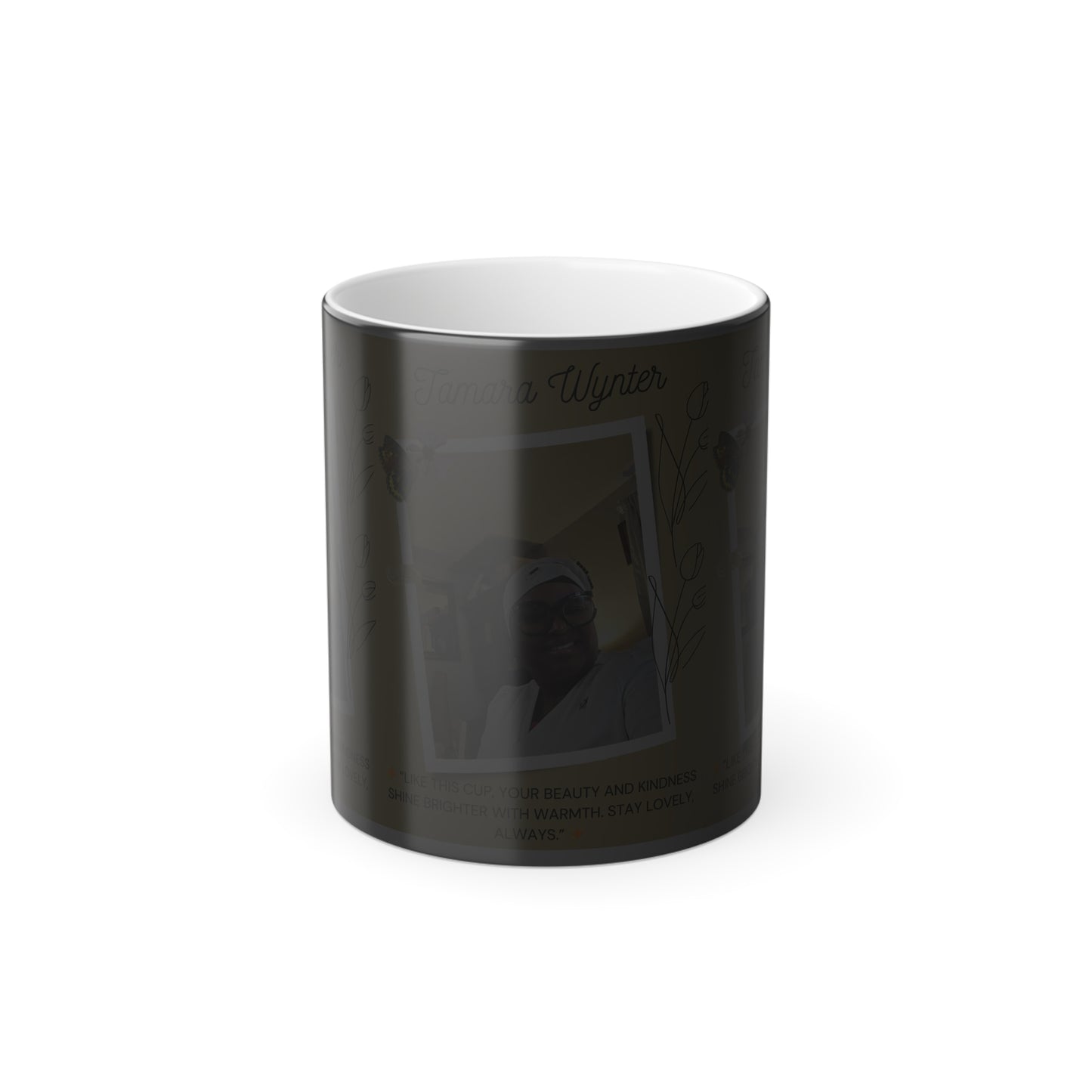 Personalized Color Changing Mug, Custom Gift for Friends, Family, Inspirational Coffee Cup, Unique Photo Mug, Unique Gift for Her
