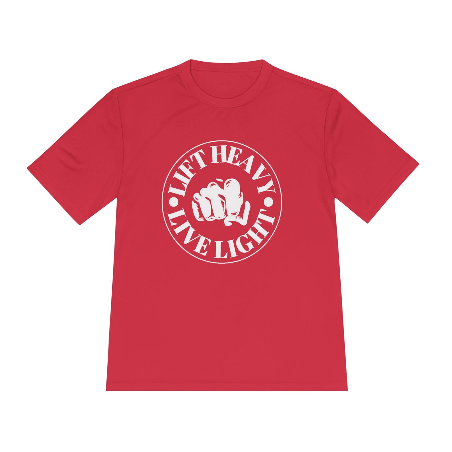 Lift Heavy Unisex Moisture Wicking Tee - Performance Fitness Shirt