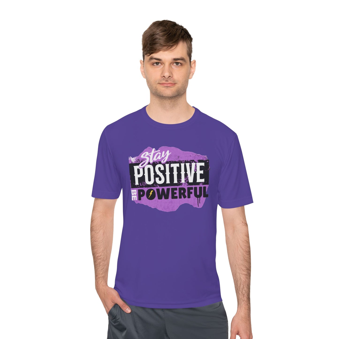 Stay Positive Moisture Wicking Tee