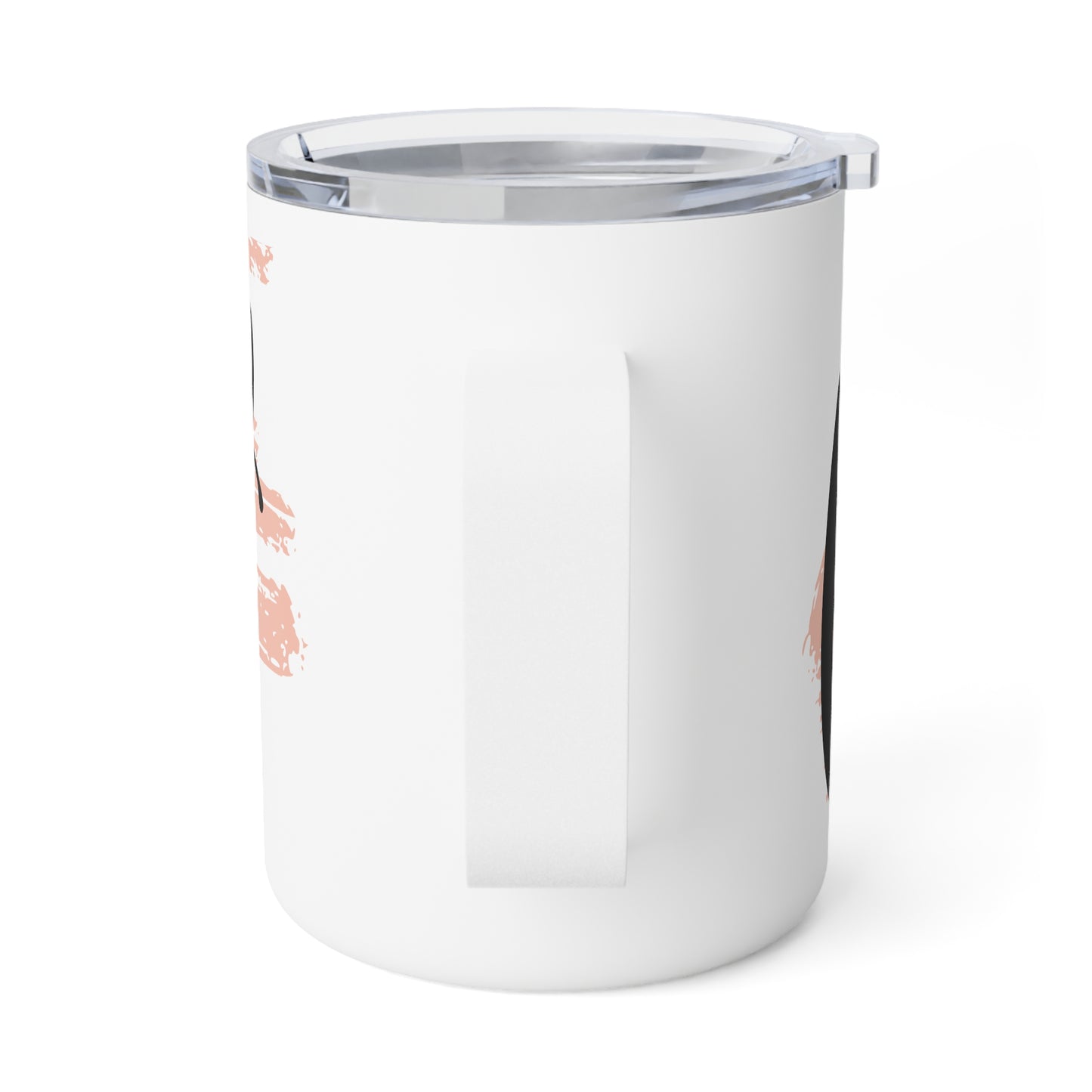 Insulated Coffee Mug with Love Design, 10oz Travel Mug, Cute Gift for Her, Coffee Lover Mug, Valentine's Day Gift, Personalized Coffee Cup