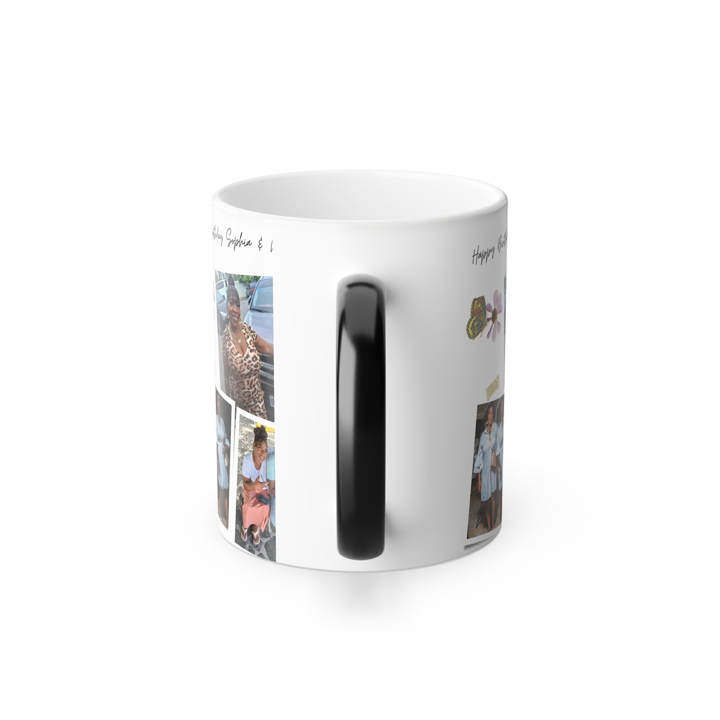 Personalized Color Morphing Mug - Custom Photo Holiday Gift