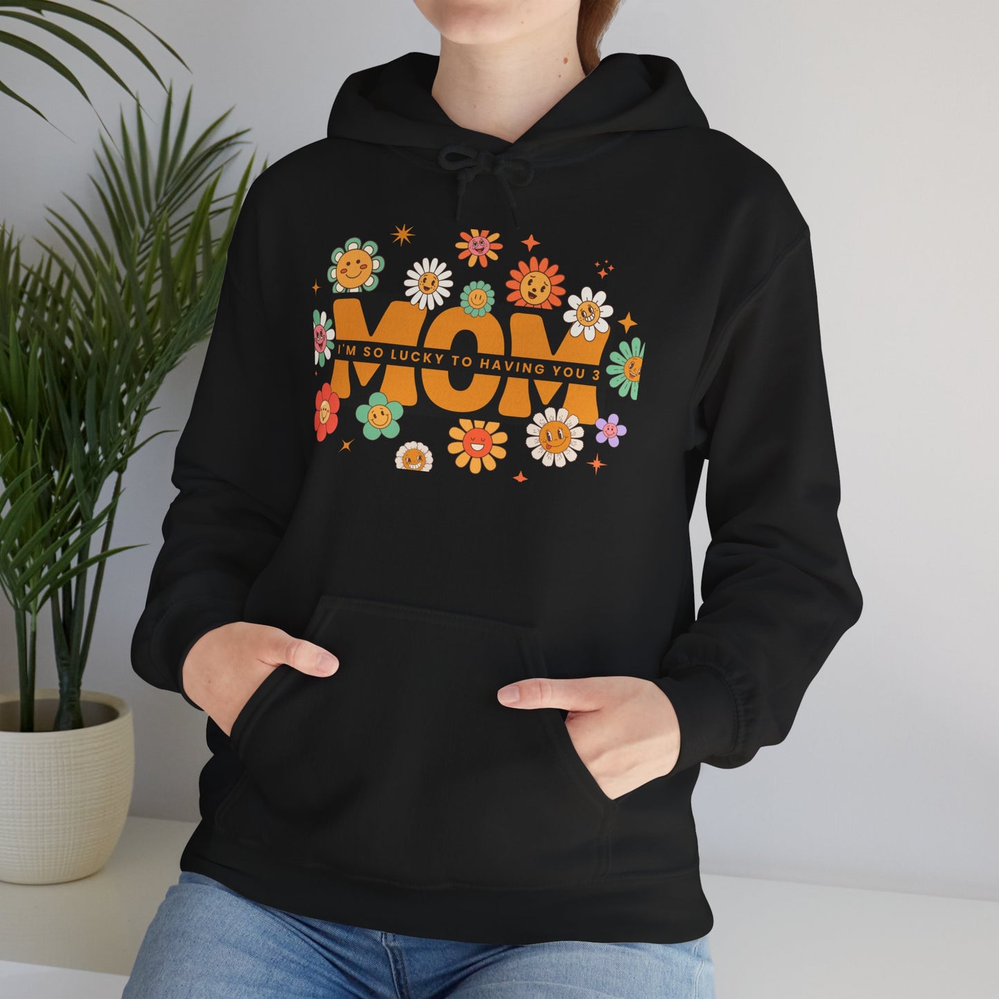 Floral Mom Hoodie | Mother's Day Gift | Cozy Sweatshirt