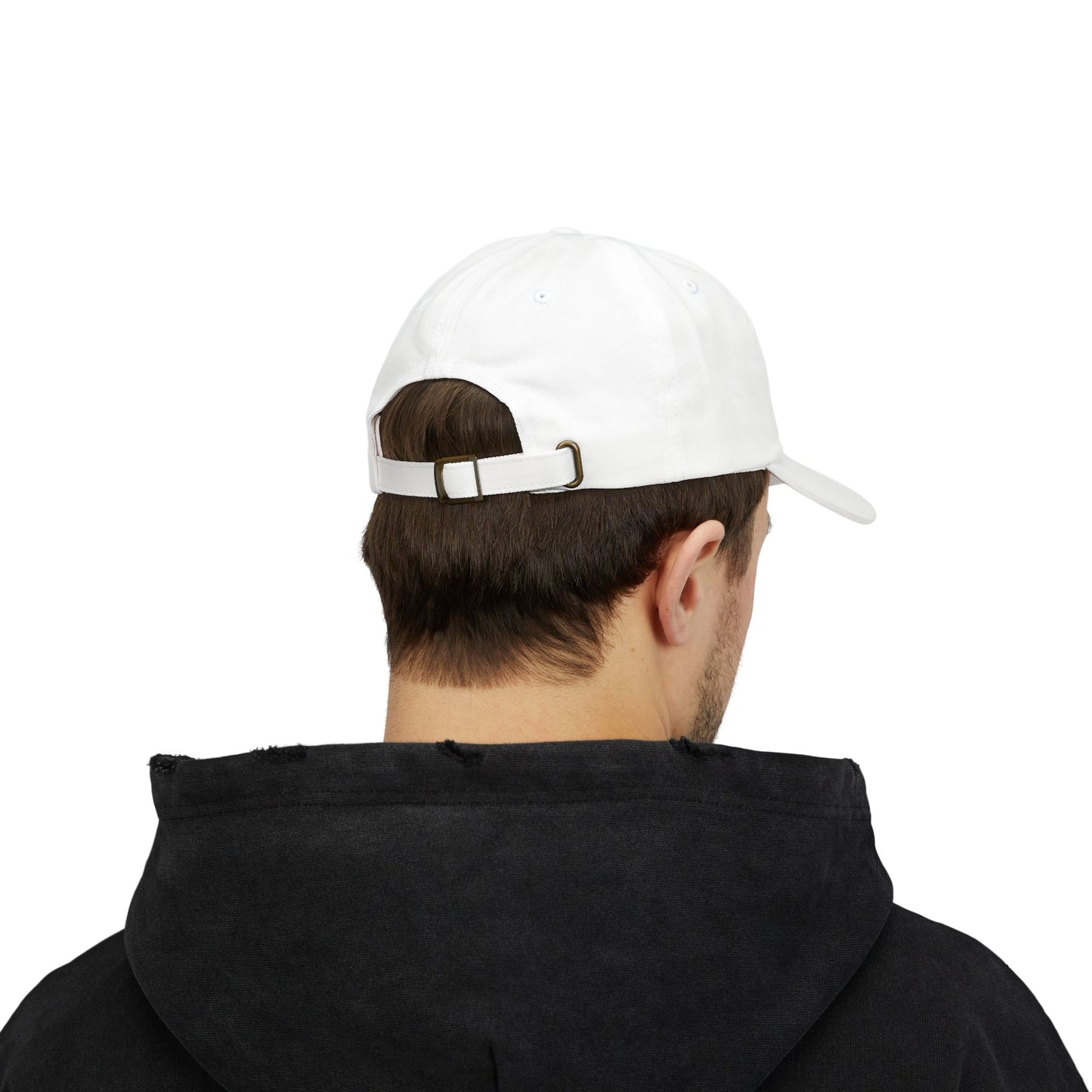White Classic Dad Cap - Cabbie Chronicles | Casual Wear, Gift for Dad, Summer Style, Comfortable Fashion, Outdoor Accessory