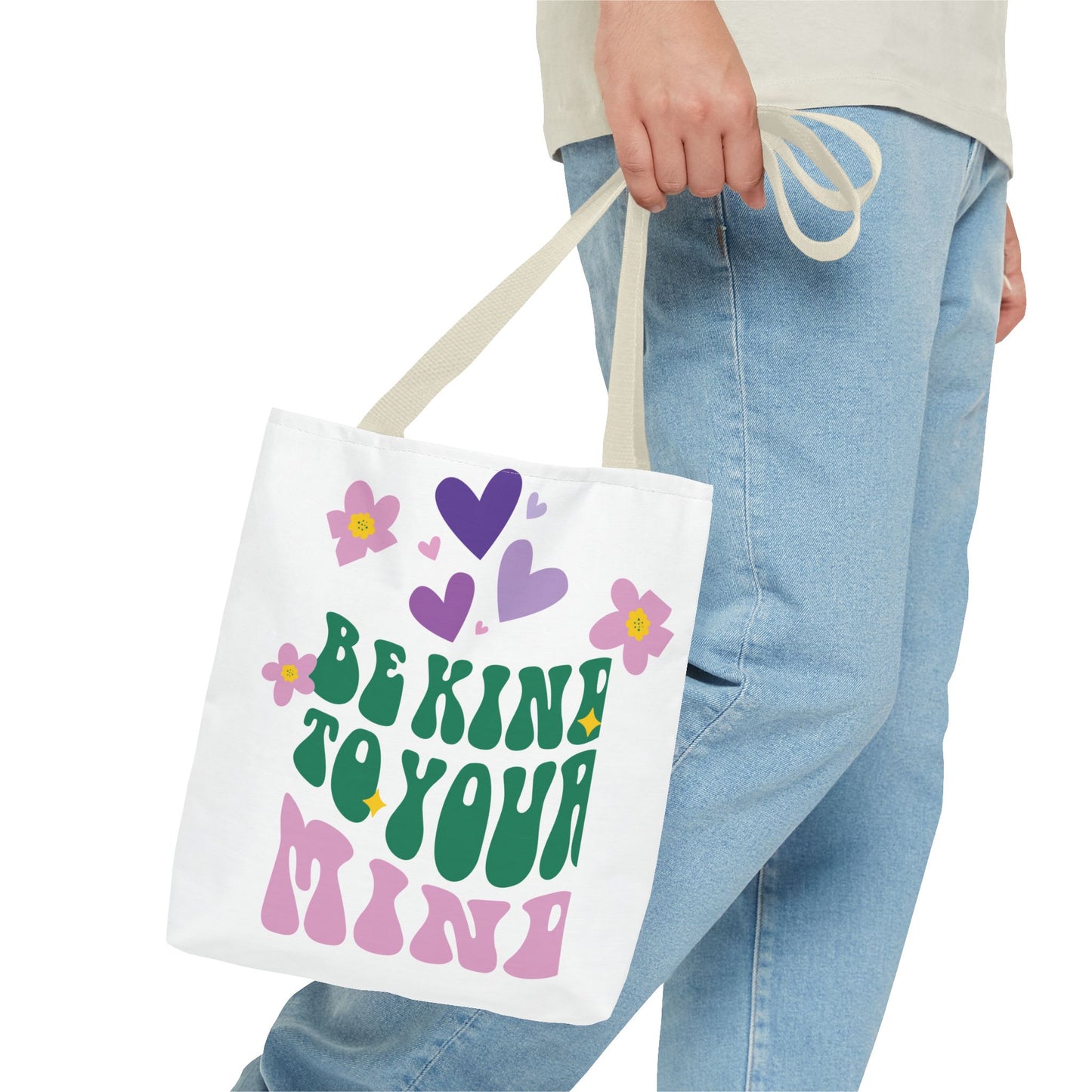 Be Kind To Your Mind Tote Bag, Mental Health Tote Bag, Motivational Gifts, Inspirational Tote Bag, Awareness Tote Bag