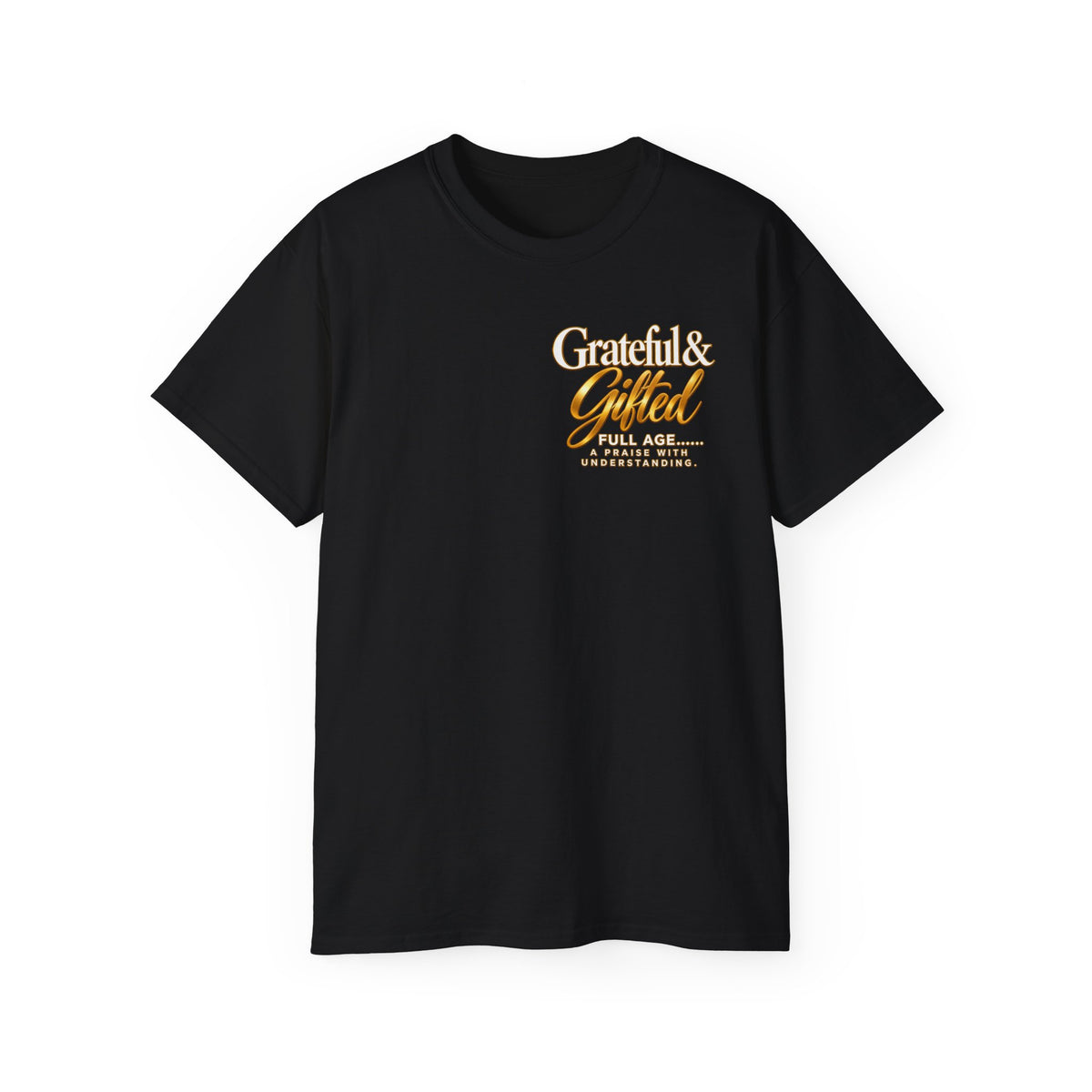 T-Shirt — Carefulist & Gifted Retro Script Graphic Tee