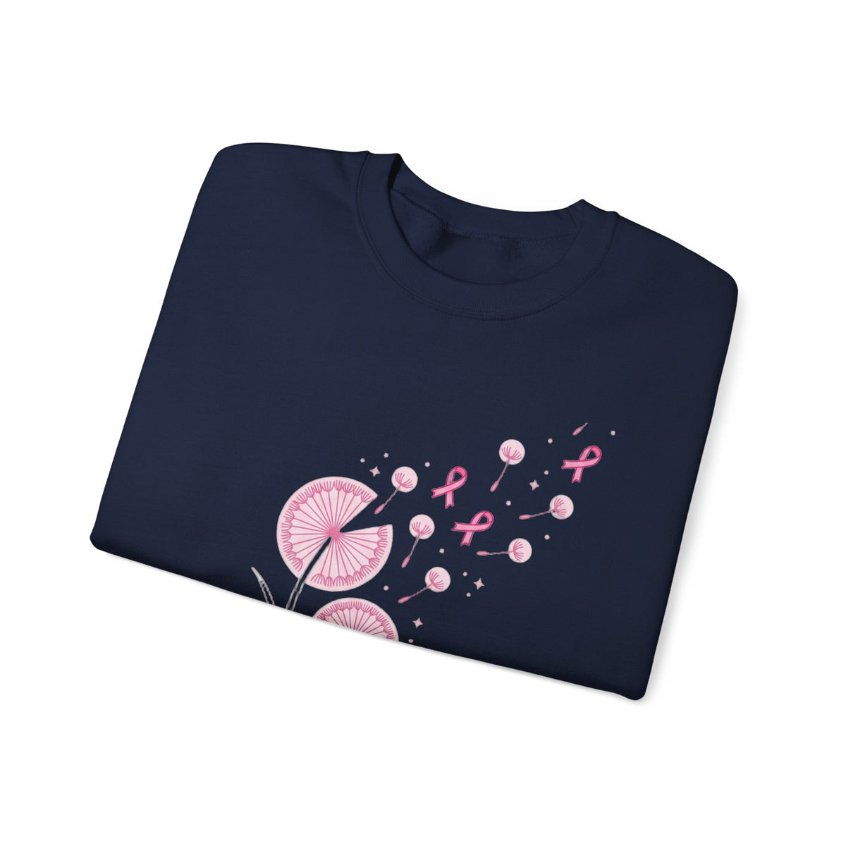 Let Hope Fly pink ribbon Sweatshirt | Breast Cancer Awareness