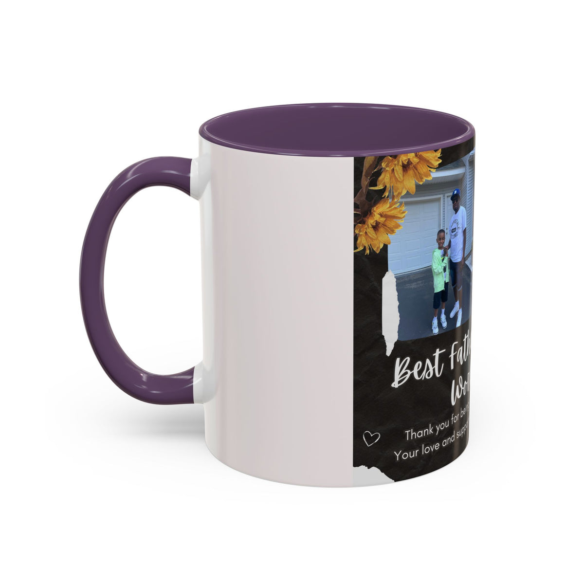 Best Father in the World Photo Coffee Mug