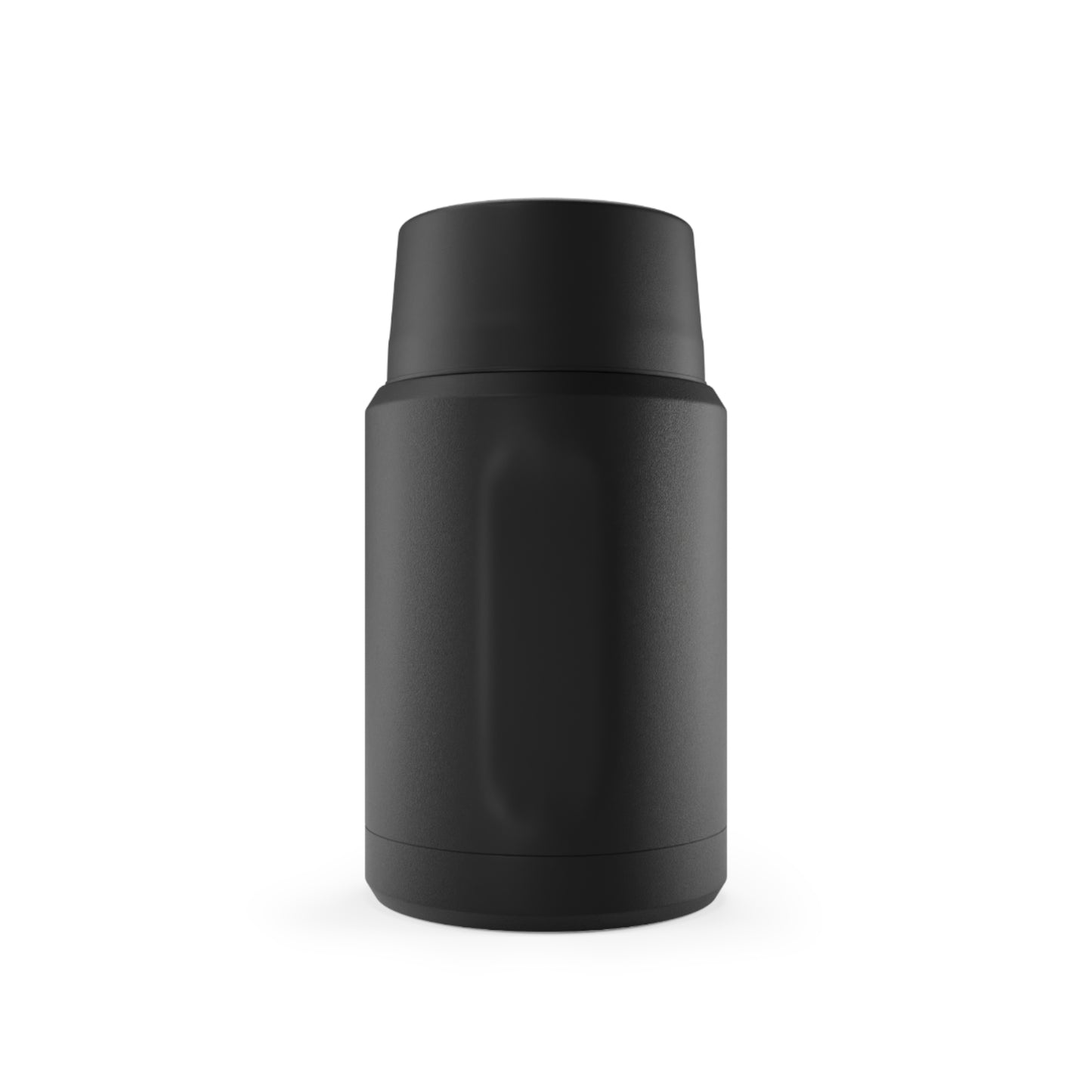 Titan Copper Insulated Food Jar — "LOVE GOD NUFF" Matte Black Thermal Container