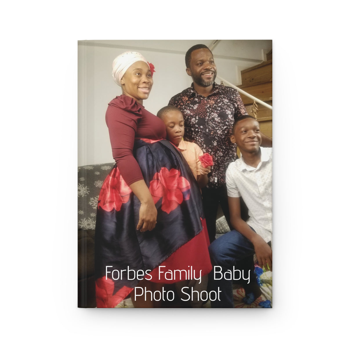 Forbes Family Baby Photo Shoot Lined Journal