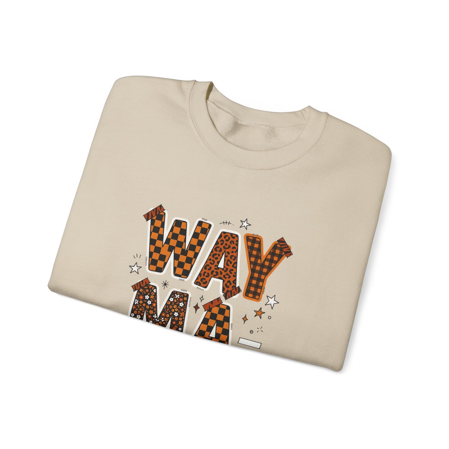 Waymaker Crewneck Sweatshirt | Christian faith sweatshirt, playful mixed-font scripture style