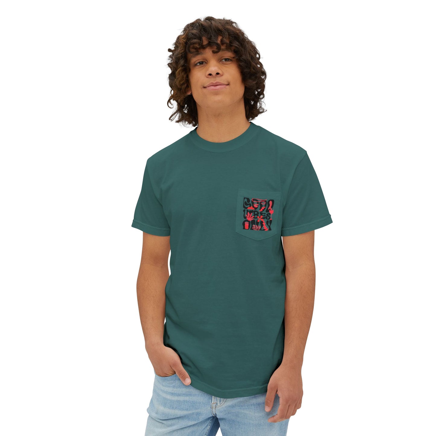 Good Vibes Pocket T-Shirt - Positive Vibes Apparel | ABAFAMILYSTORE