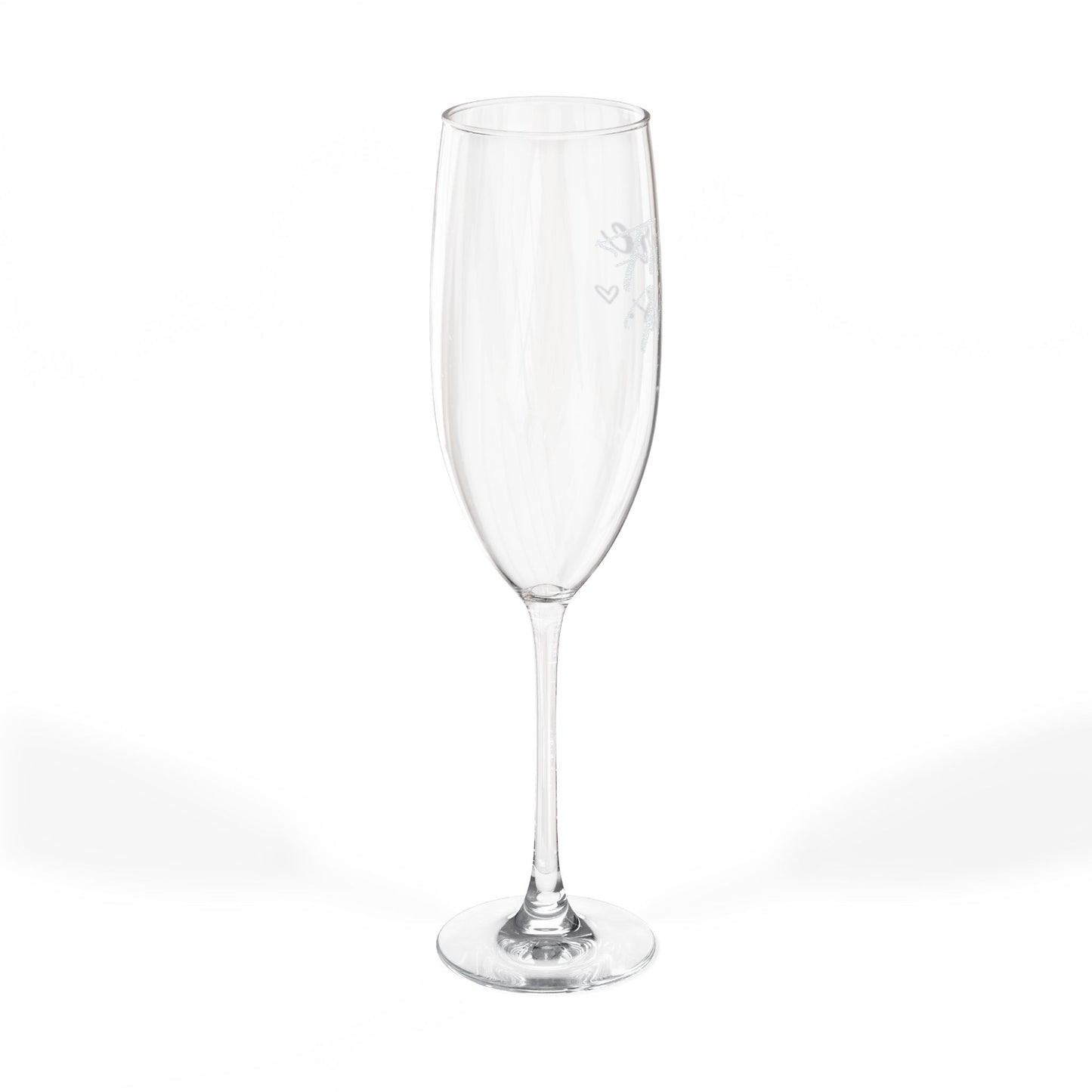 Engraved 'Future Mrs.' Champagne Flute – 8 oz Bridal Toasting Glass