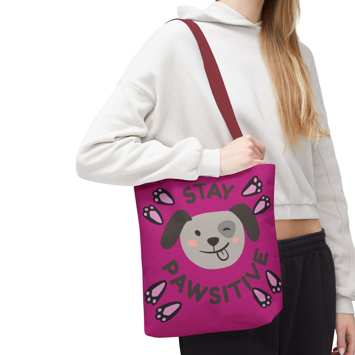Pawsitive Tote Bag (AOP)