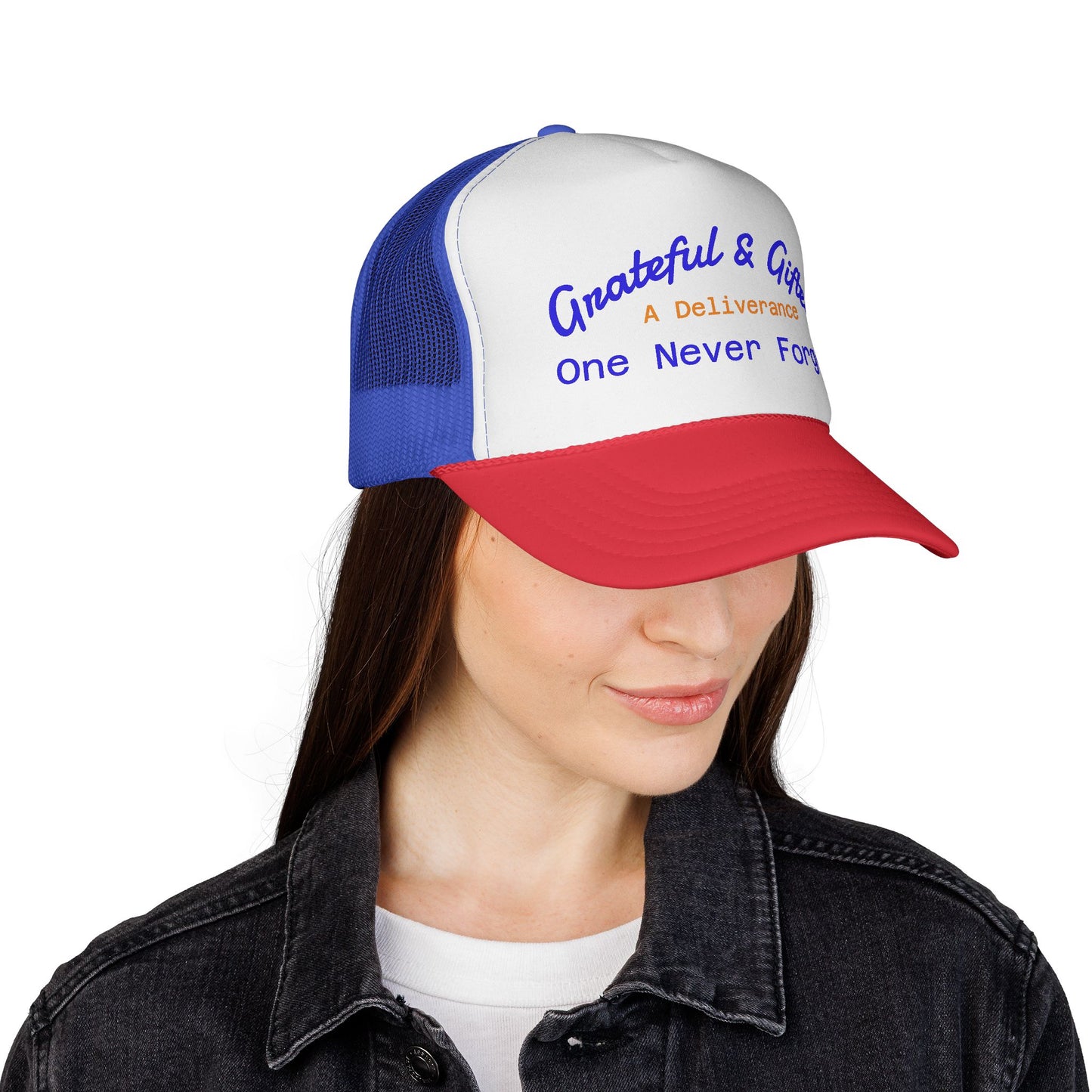 Grateful & Gifted Trucker Cap - Perfect for Gifts and Outdoor Activities