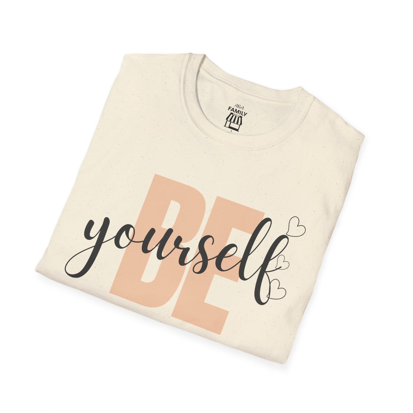 Unisex Softstyle T-Shirt with 'Be Yourself' Design - Affirmation Tee for Casual Wear, Gift for Self-Love, Everyday Comfort, [...]