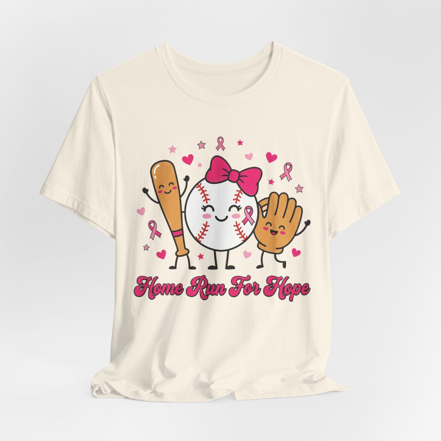 Hope & Strength Ribbon Tee | Breast Cancer Awareness, Pink Ribbon