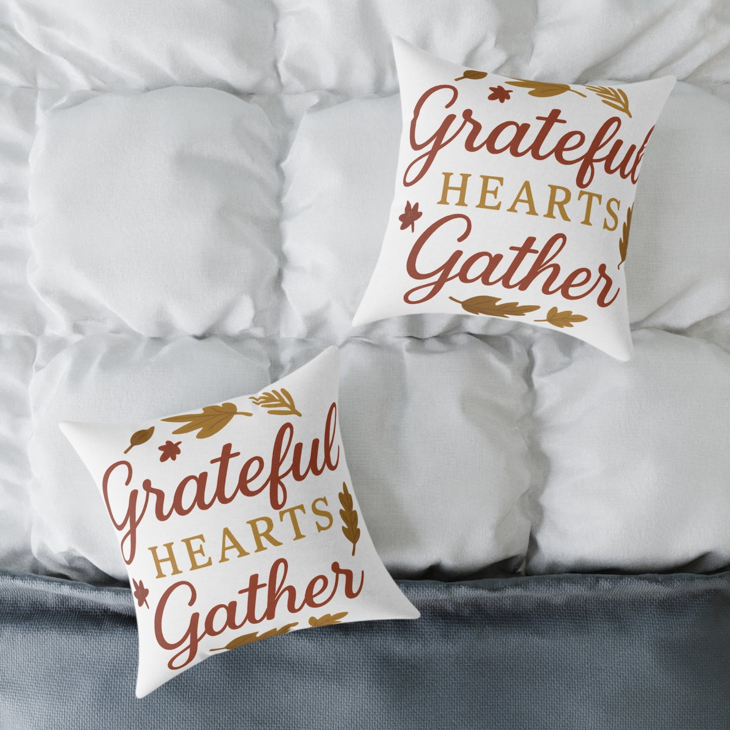 Square Poly Canvas Pillow