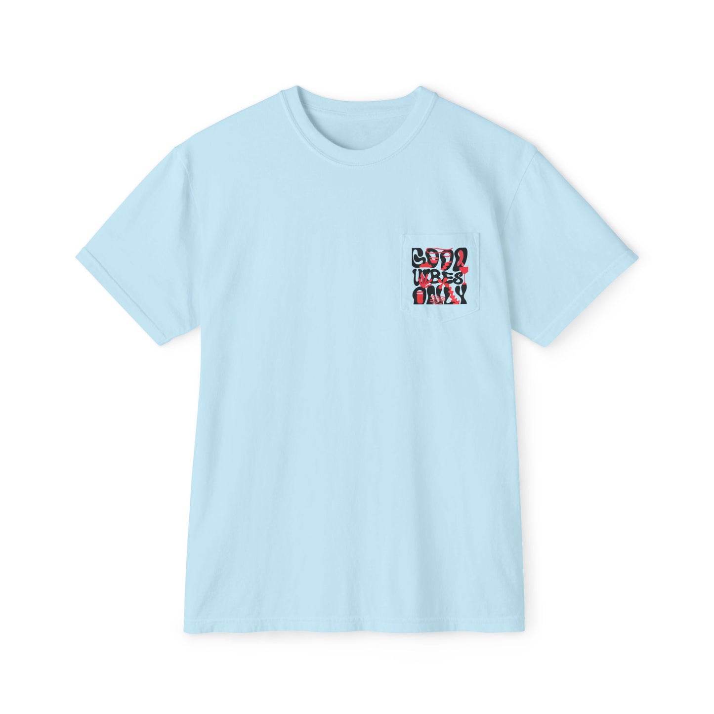 Good Vibes Pocket T-Shirt - Positive Vibes Apparel | ABAFAMILYSTORE