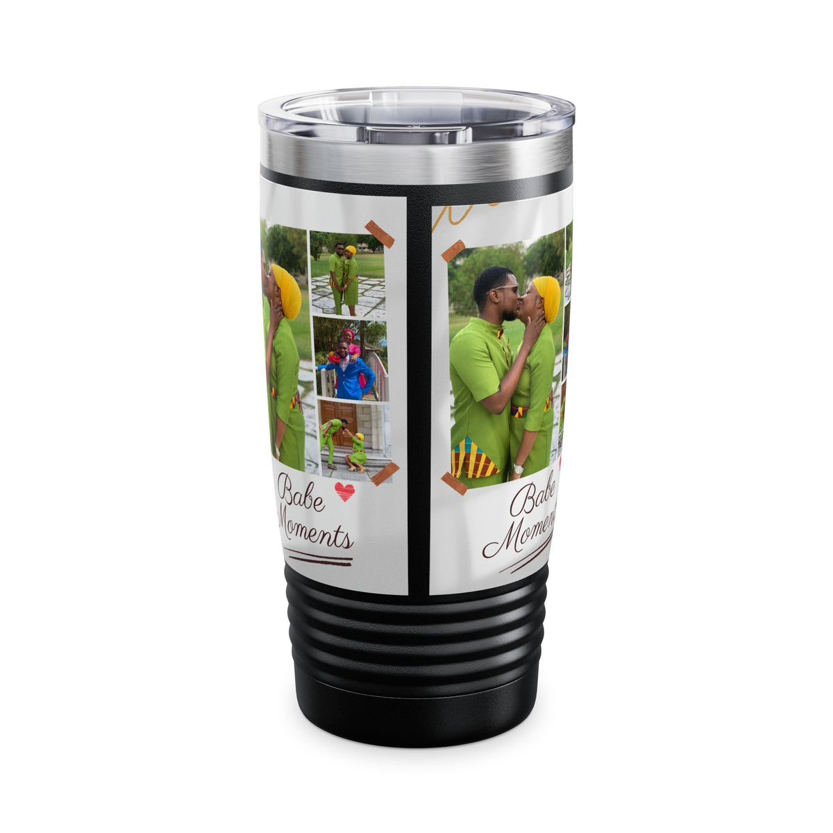 Personalized Family Photo Tumbler - 20oz Insulated Travel Mug