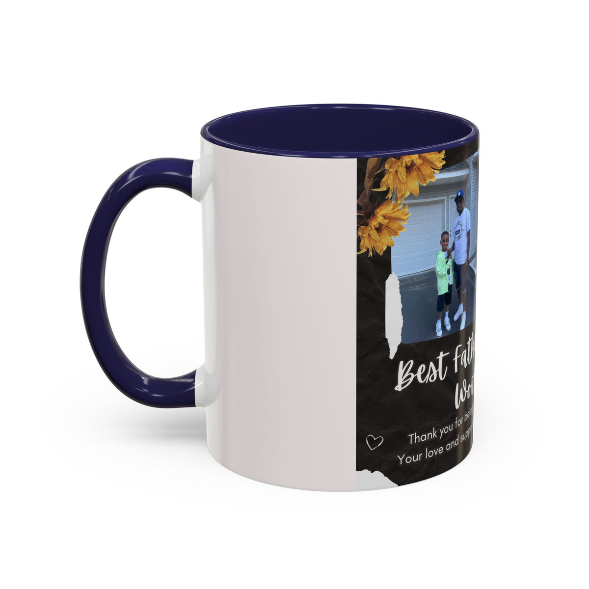 Best Father in the World Photo Coffee Mug