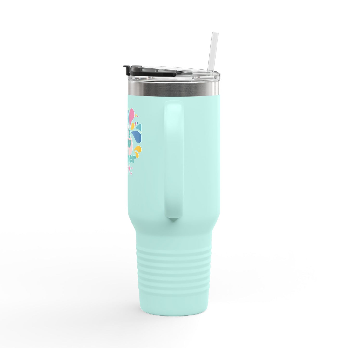 Insulated Travel Mug — "Let's Grow Together" 40oz