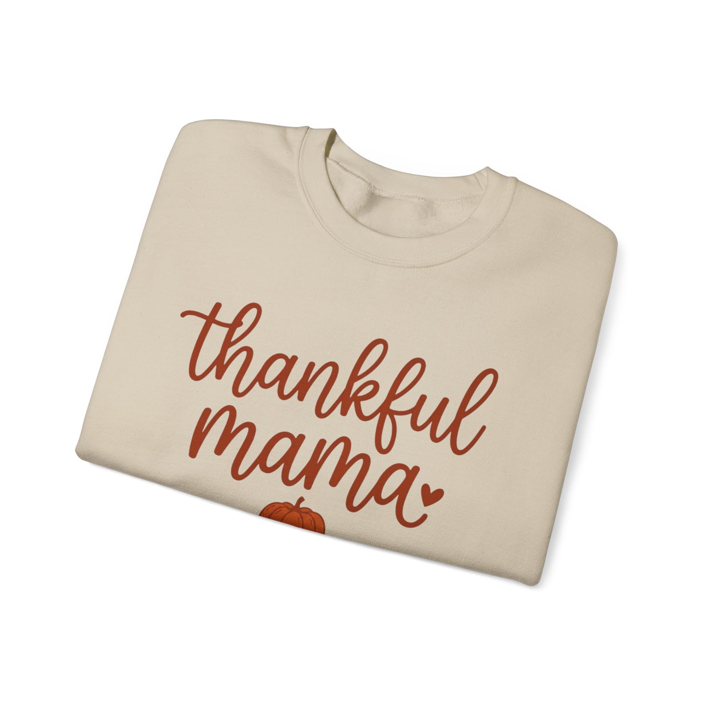 Thankful Mama sweatshirt | Thanksgiving fall pumpkin crewneck