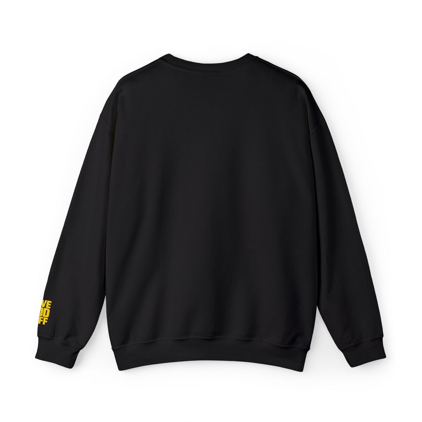 LOVE GOD NUFF Yellow Pocket Sweatshirt