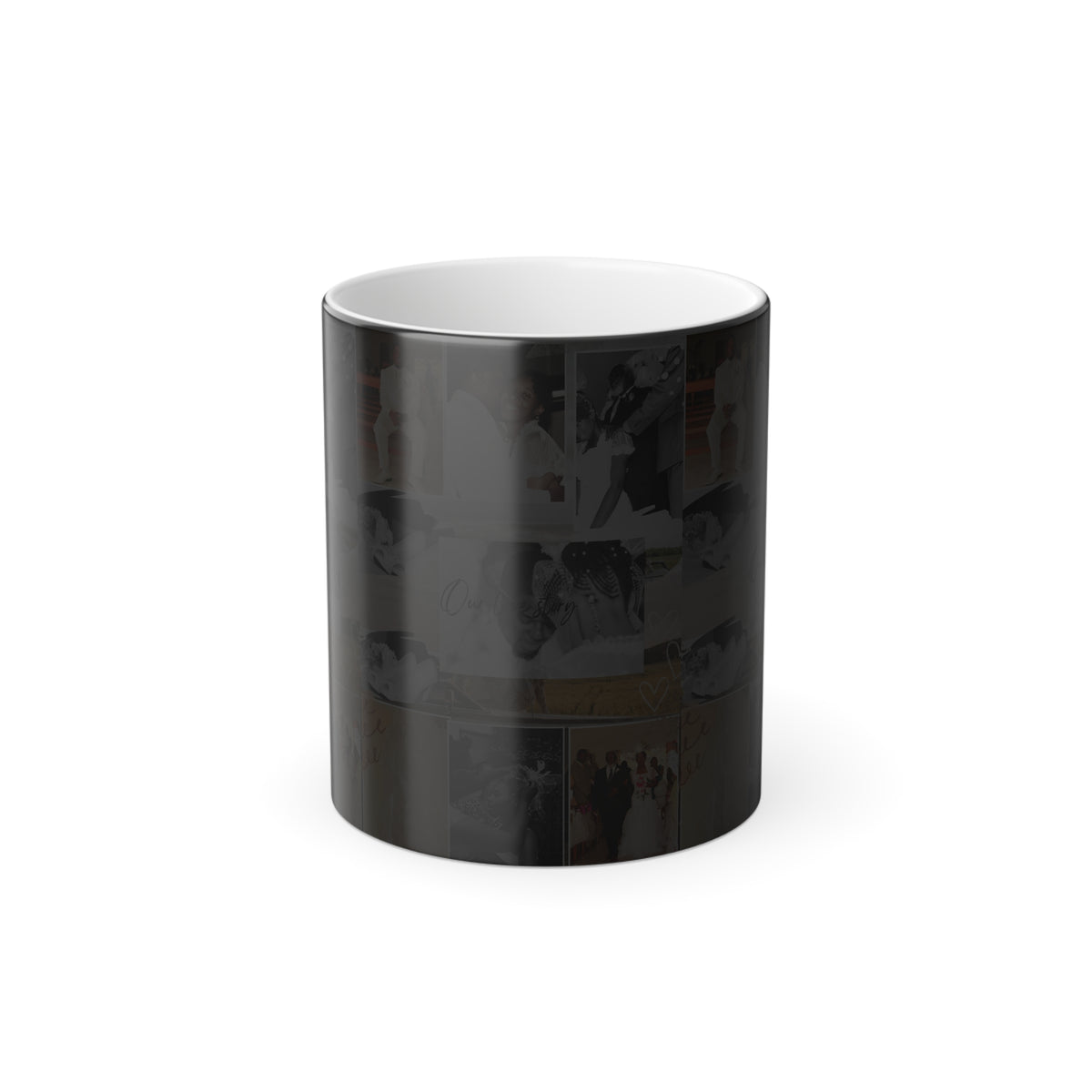 Personalized Color Morphing Photo Mug - Custom Memory Cup for Celebrations