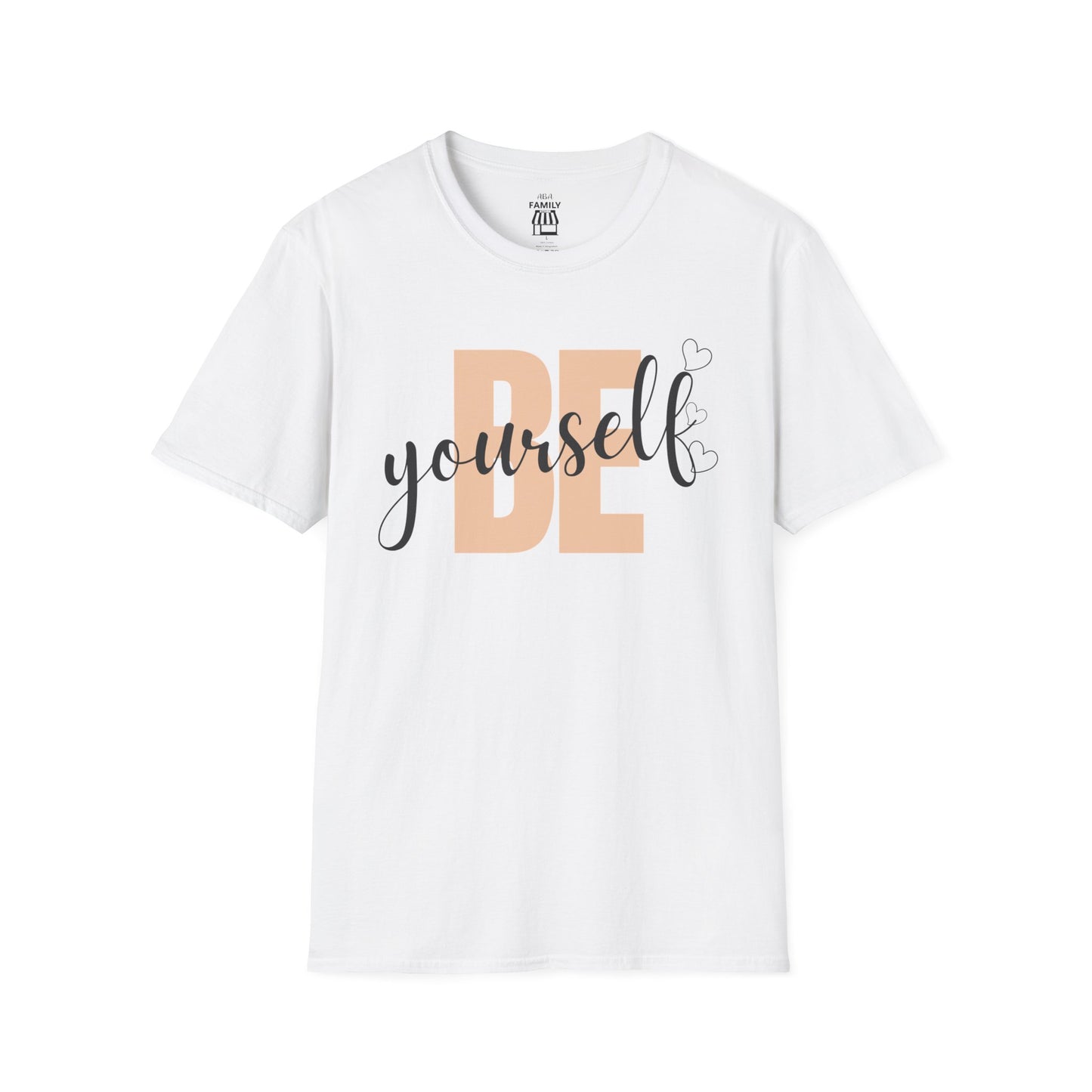Unisex Softstyle T-Shirt with 'Be Yourself' Design - Affirmation Tee for Casual Wear, Gift for Self-Love, Everyday Comfort, [...]
