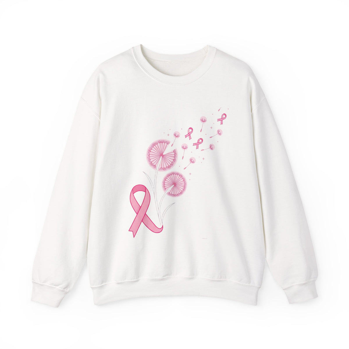 Let Hope Fly pink ribbon Sweatshirt | Breast Cancer Awareness