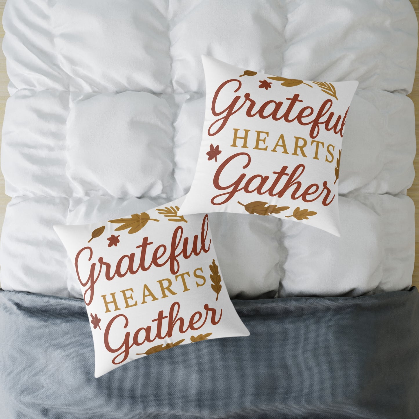 Square Poly Canvas Pillow