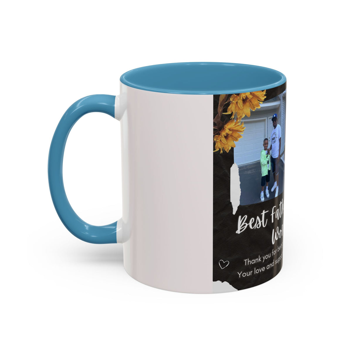 Best Father in the World Photo Coffee Mug