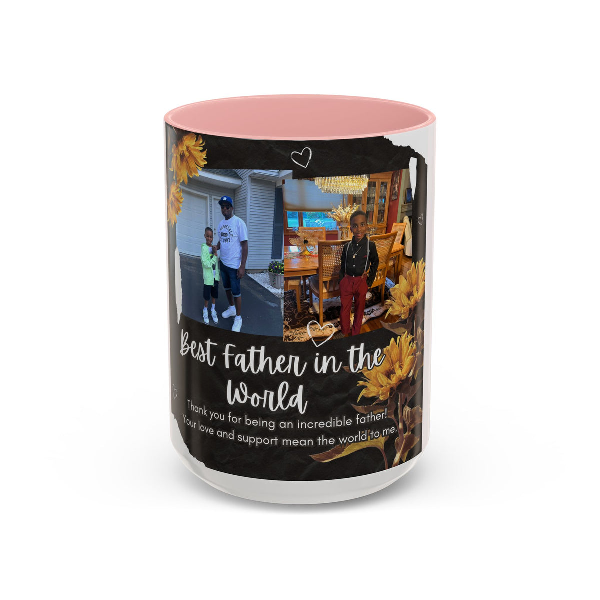 Best Father in the World Photo Coffee Mug