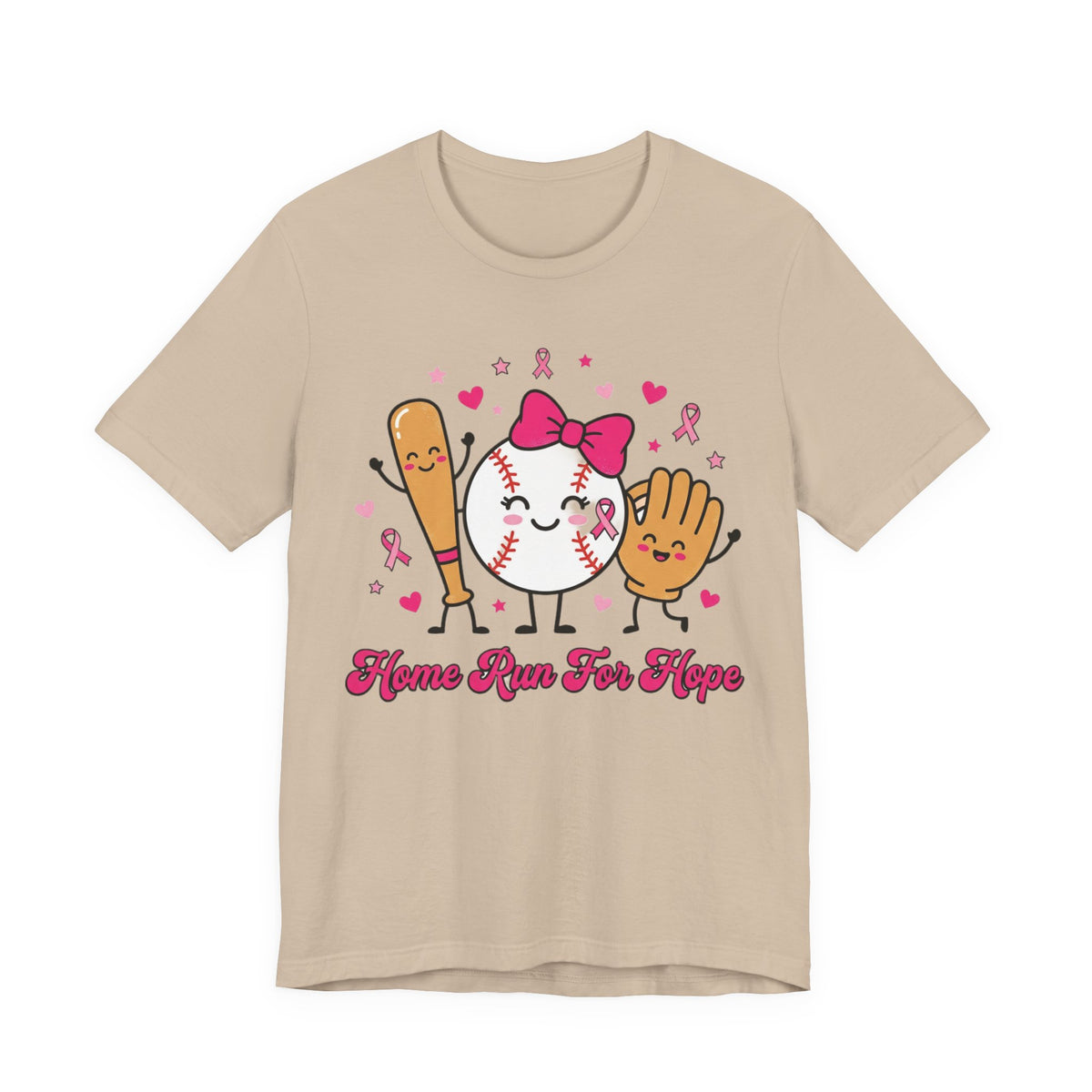 Hope & Strength Ribbon Tee | Breast Cancer Awareness, Pink Ribbon