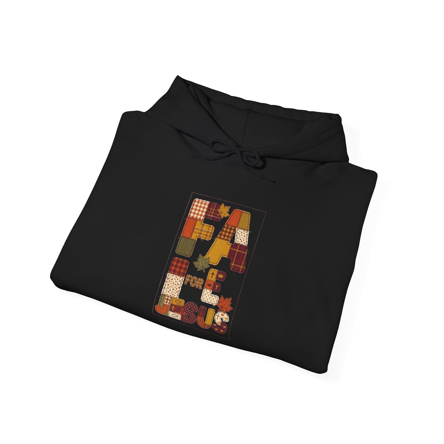 Faith For Jesus Hoodie | Thanksgiving fall foliage, pumpkin pie motif