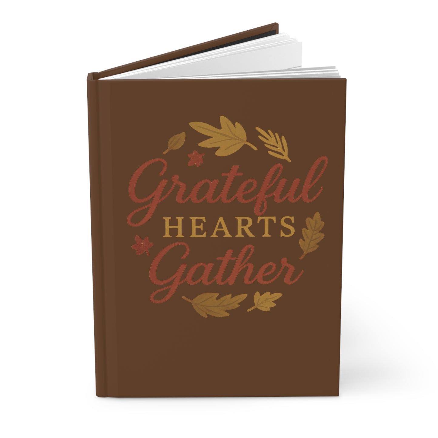 Gathering Hearts Hardcover Journal - Grateful Family Notebook