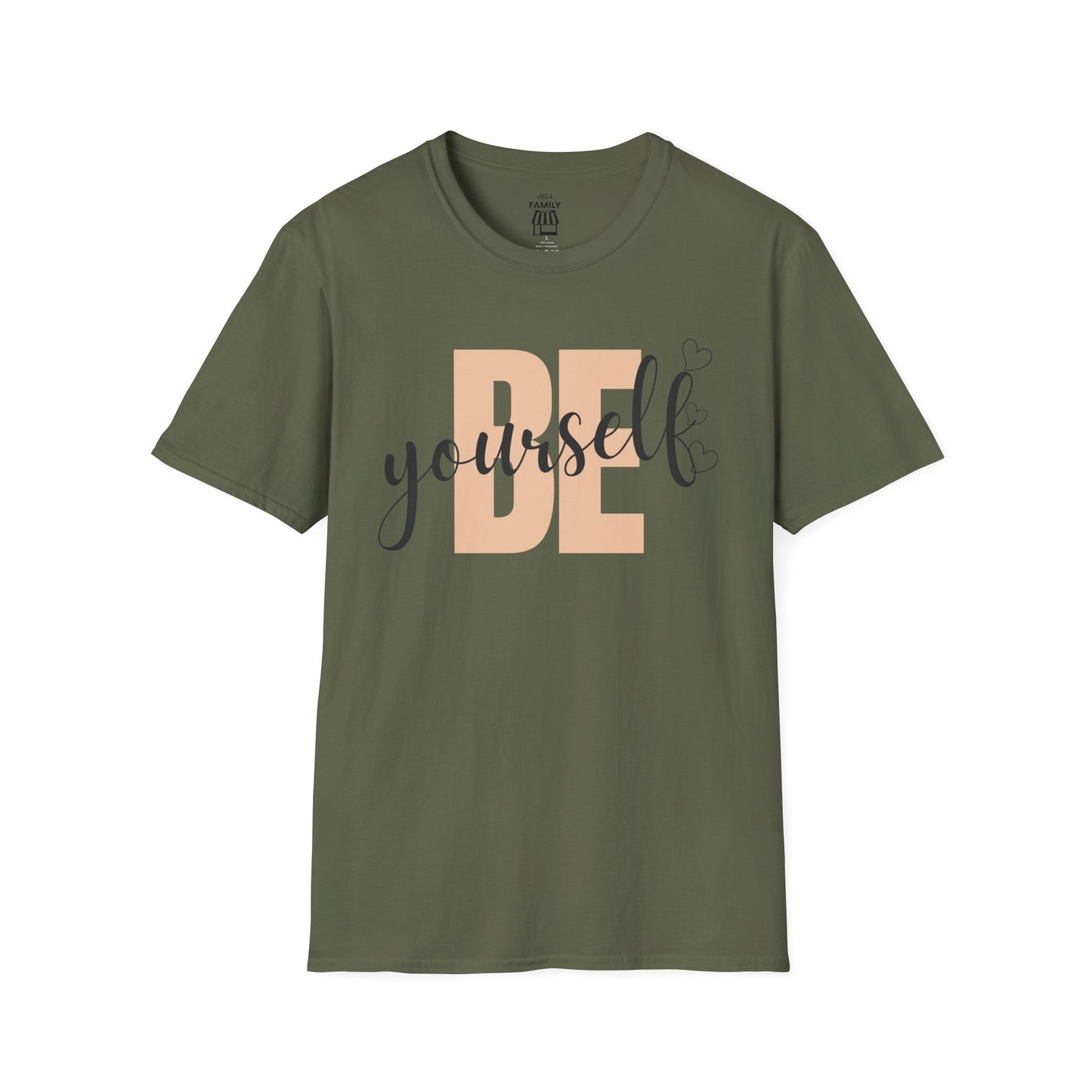 Unisex Softstyle T-Shirt with 'Be Yourself' Design - Affirmation Tee for Casual Wear, Gift for Self-Love, Everyday Comfort, [...]